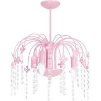Laura Baby Pink Chandelier - Pink