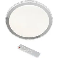 Layla LED Ceiling Lamp with Remote - White