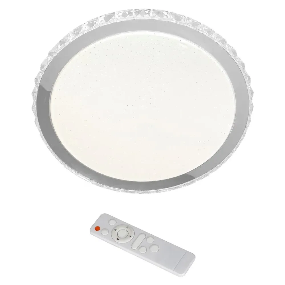 Layla LED Ceiling Lamp with Remote - White image