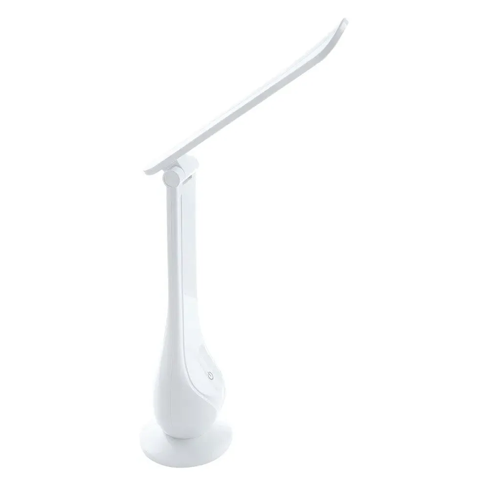 Lilly LED Desk Lamp with Dimmer - White