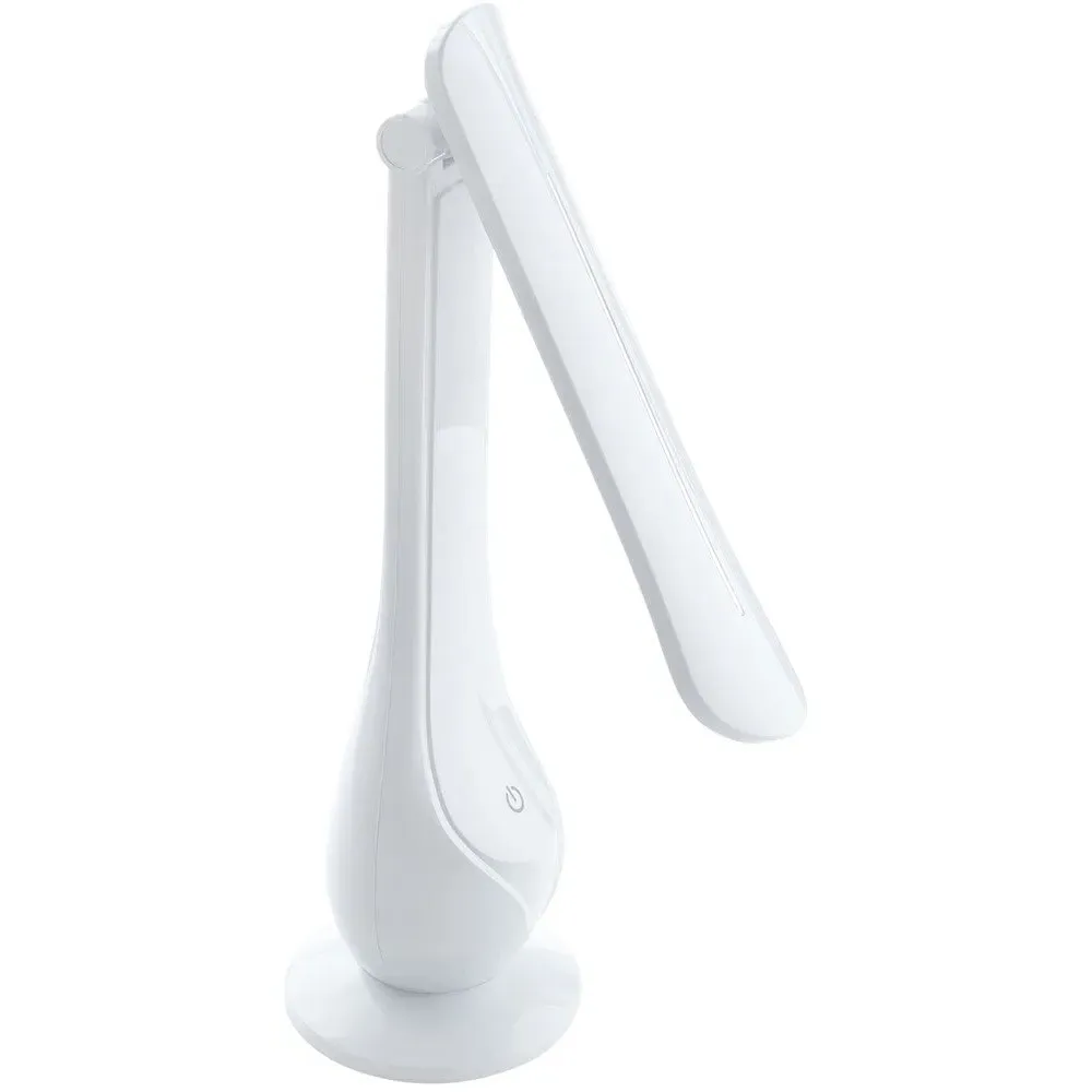 Lilly LED Desk Lamp with Dimmer - White