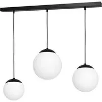 Lima Down Pendant Lamp - Black, Metal