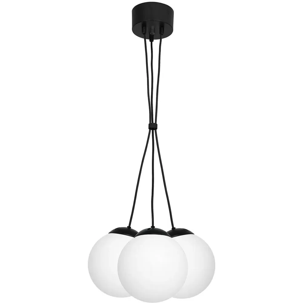 Lima Pendant Lamp - Black, Metal