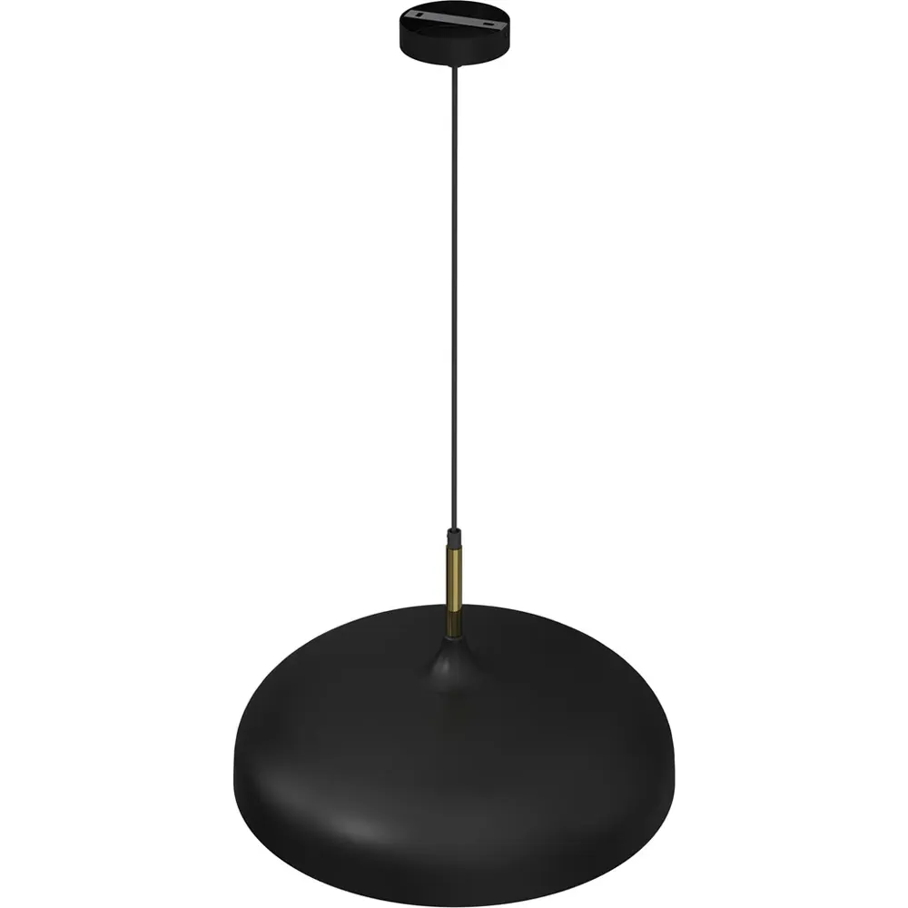 Lincoln Pendant Lamp - Black, Metal