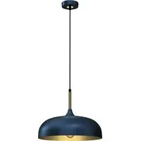 Lincoln Pendant Light with Adjustable Height - Blue, Metal