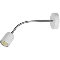 Maxi Adjustable Wall Lamp 230V - White, Metal