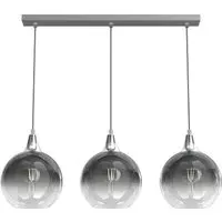 Monte Triple Pendant Lamp - Silver, Metal