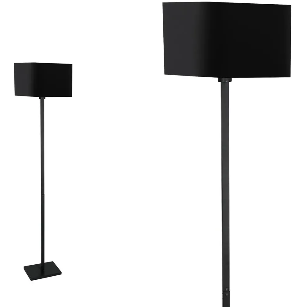 Napoli Floor Lamp - Black, Metal