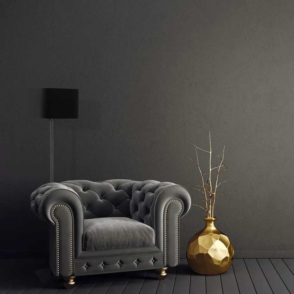 Napoli Floor Lamp - Black, Metal