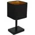 Napoli Table Lamp - Black, Metal