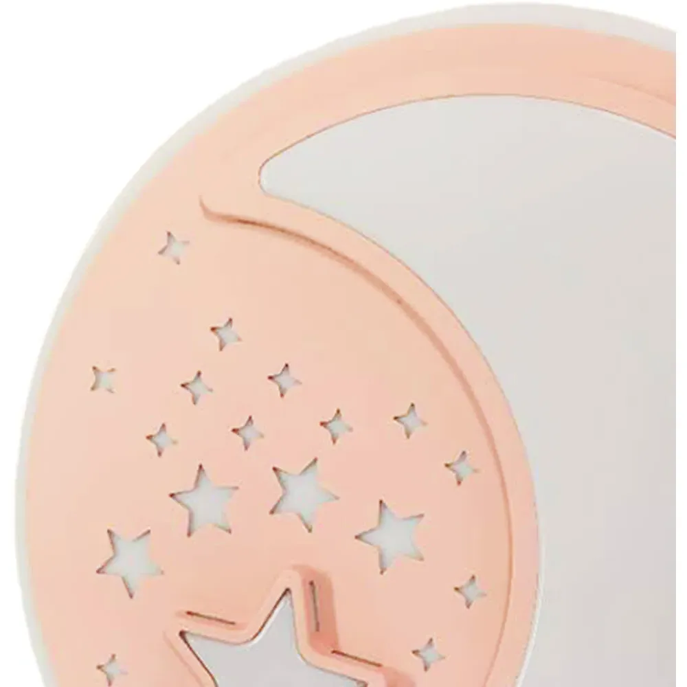 Note LED Ceiling Lamp with Remote Control - Pink