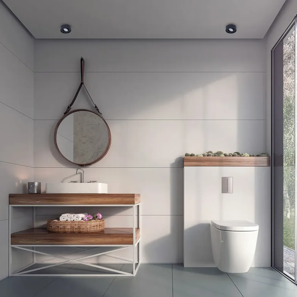 Nusa Round Spot Light 230V - Black