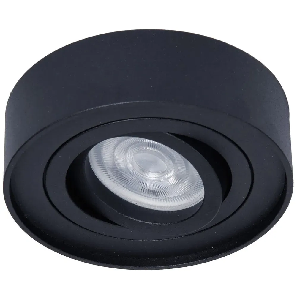 Nusa Round Spot Light 230V - Black image