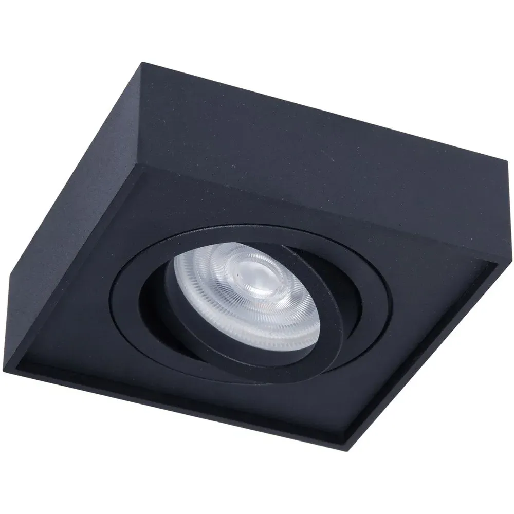 Nusa Square Spot Light 230V - Black image
