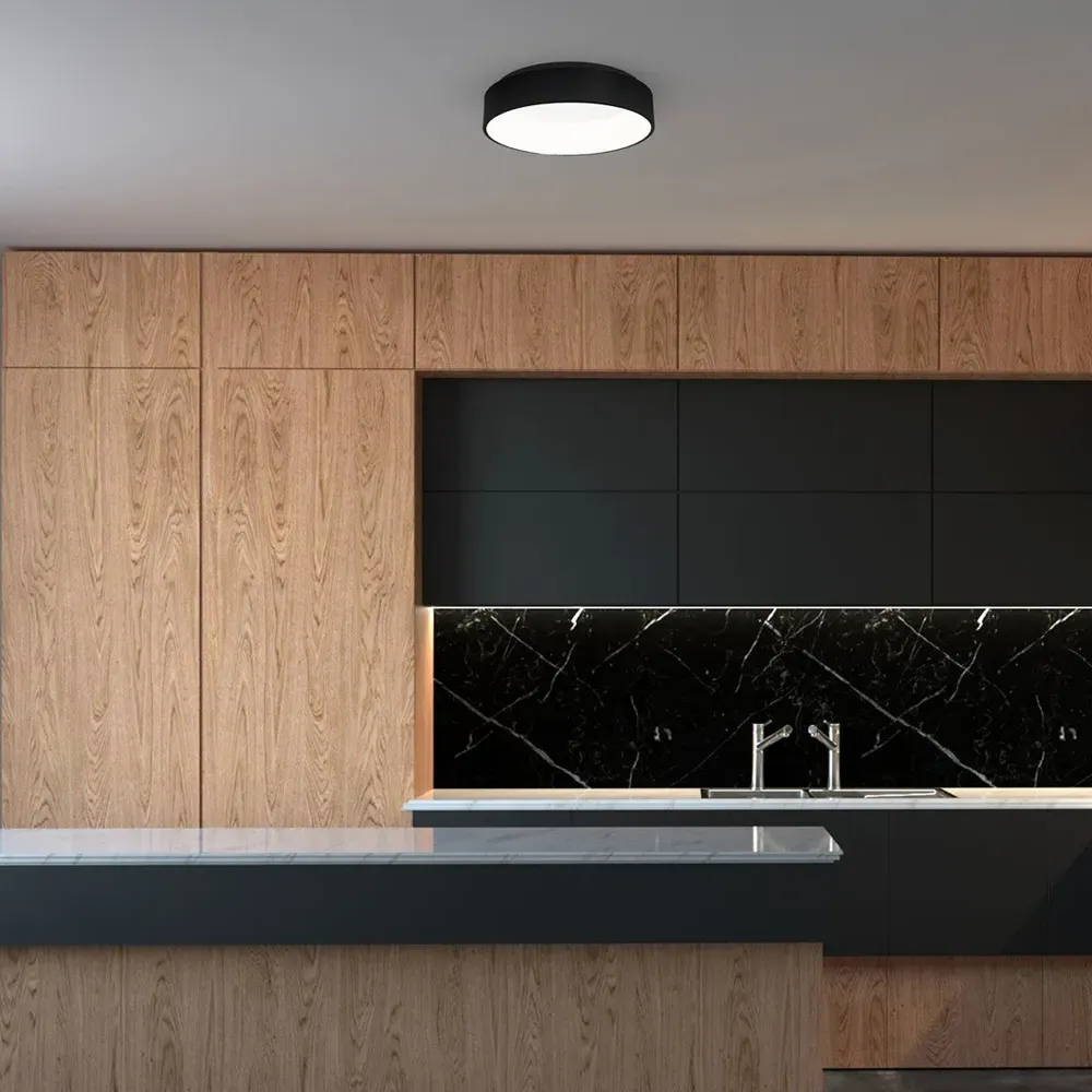 Ohio LED Ceiling Lamp 230V - Black