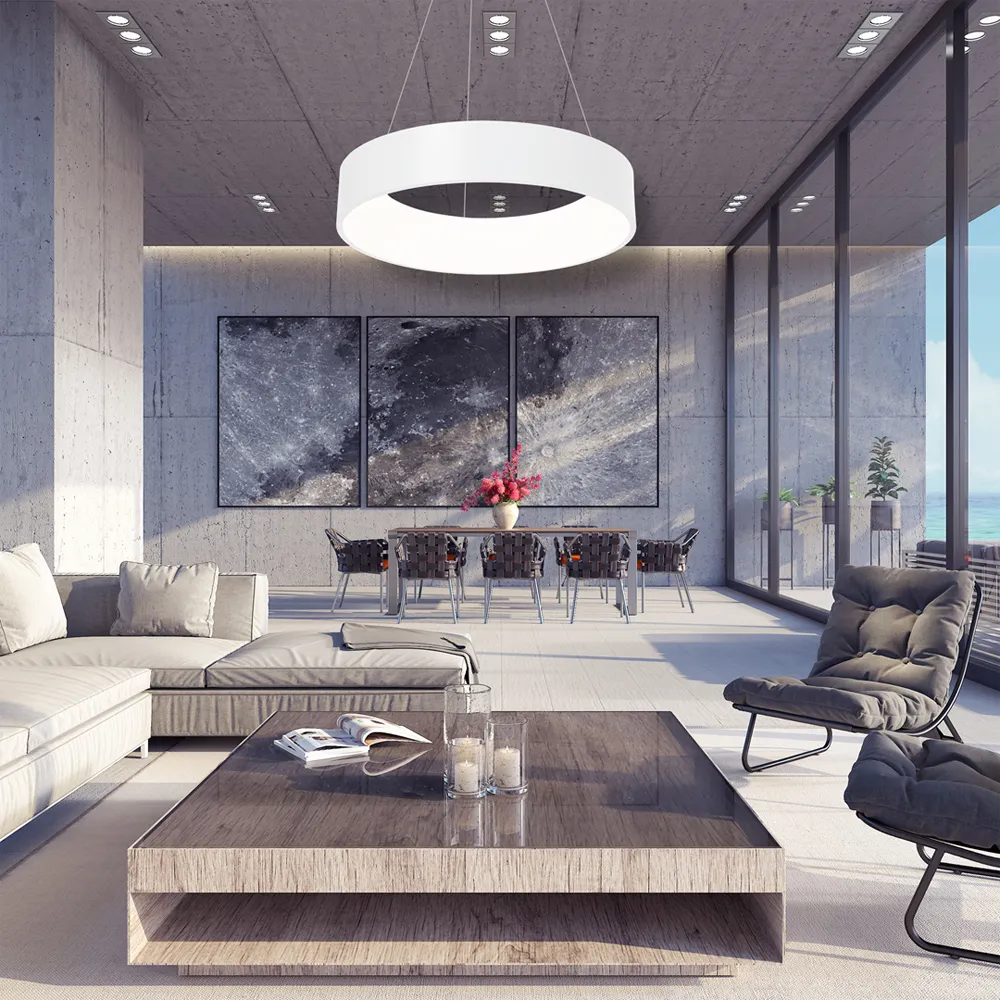 Ohio LED Pendant Lamp - White