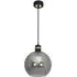 Omega Sphere Pendant Lamp - Black, Glass