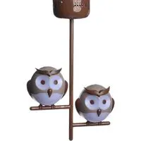 Owl LED Ceiling Lamp - Brown