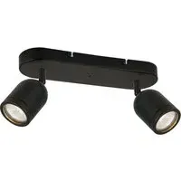 Porter 2 LED Ceiling Light - Black
