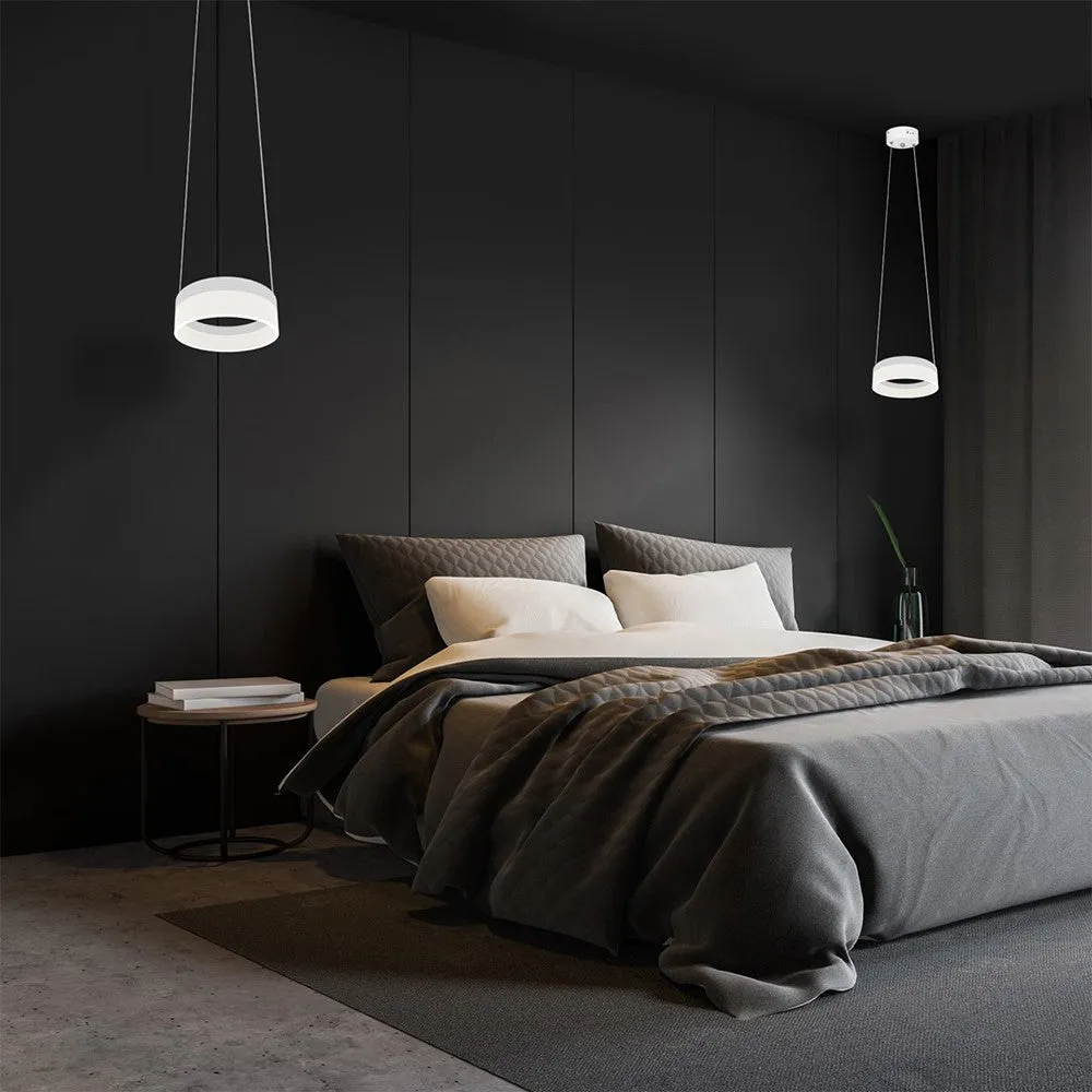Ring LED Pendant Lamp - White