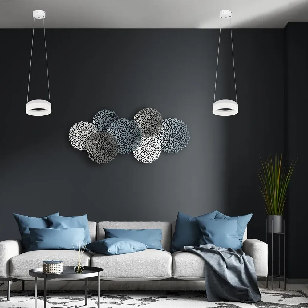 Ring LED Pendant Lamp - White