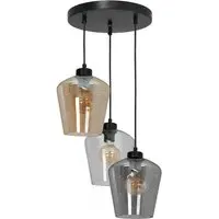 Santiago Mix Pendant Lamp - Black