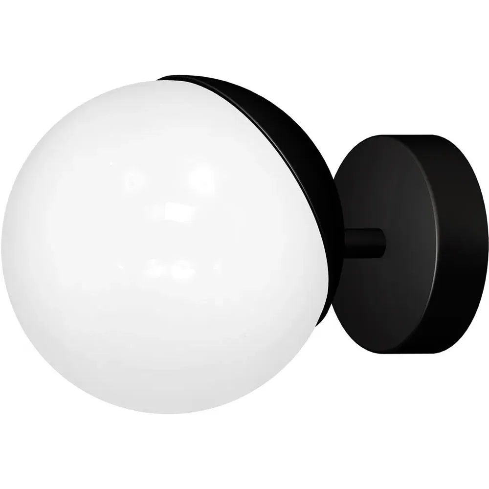 Sfera Wall Lamp 230V - Black, Glass