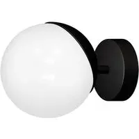 Sfera Wall Lamp 230V - Black, Glass