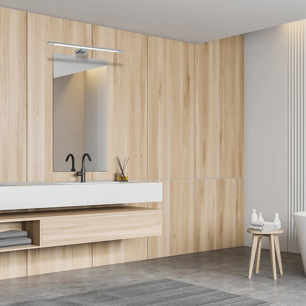 Shine 60cm LED Wall Lamp - Silver