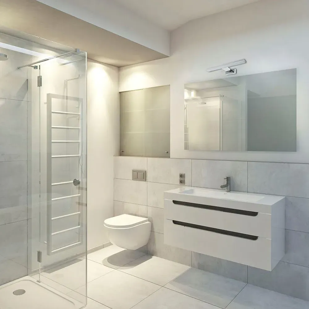 Shine LED Wall Lamp - Silver