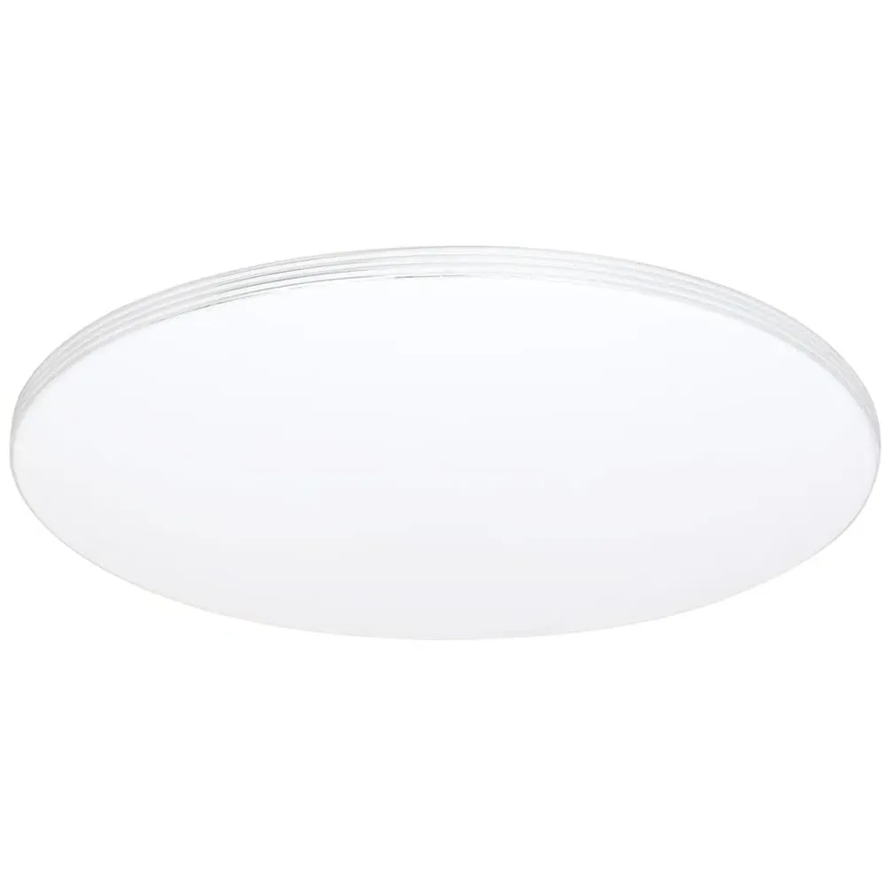 Siena Large Round LED Ceiling Lamp with Remote - White