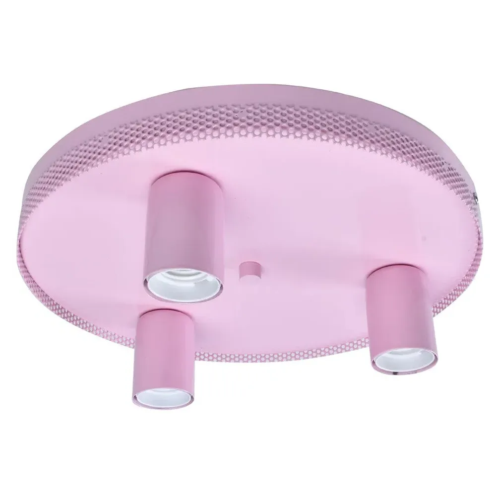 Star Ceiling Lamp - Pink, Alloy
