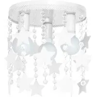 Star Ceiling Lamp - White, Alloy