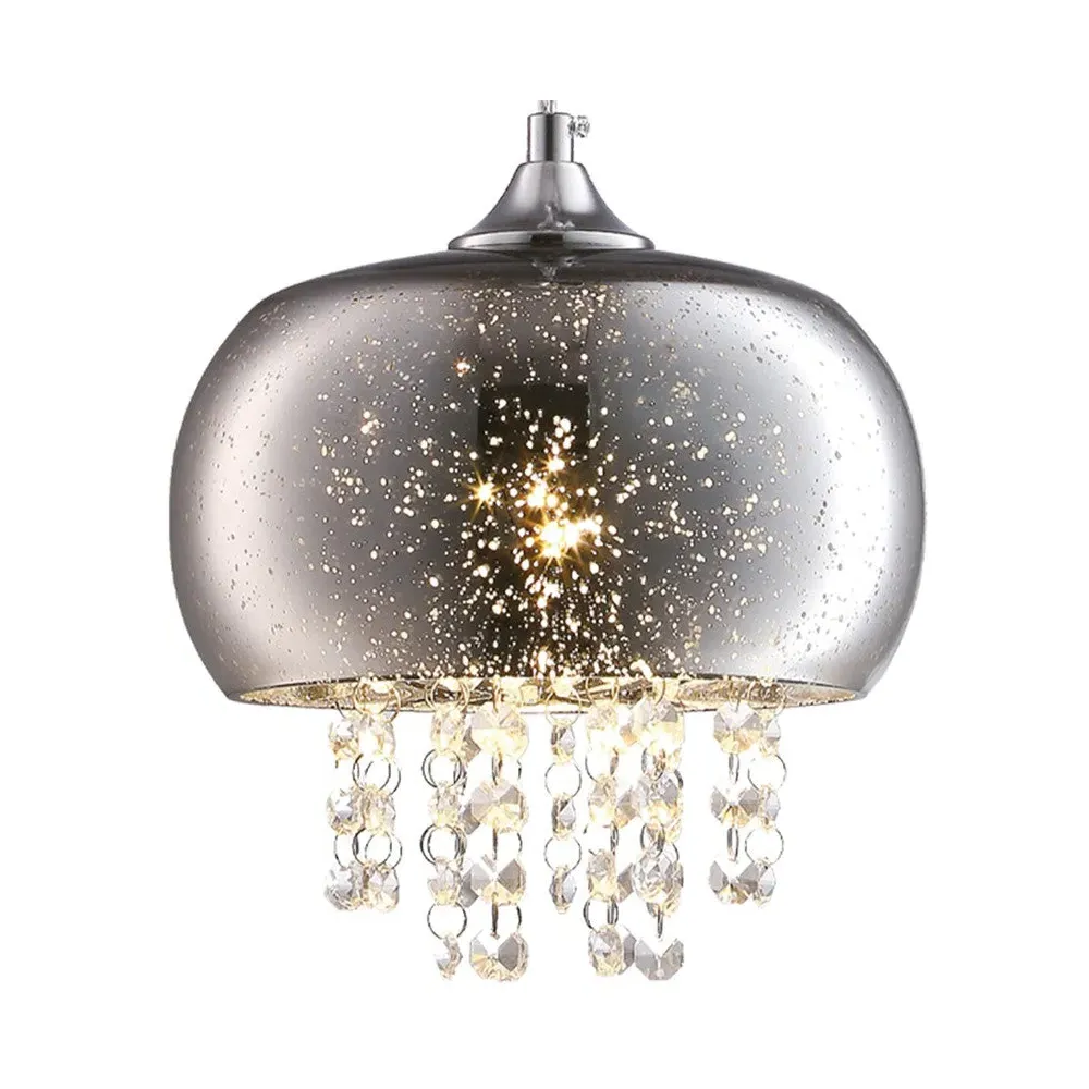 Starlight Pendant Lamp - Silver, Glass