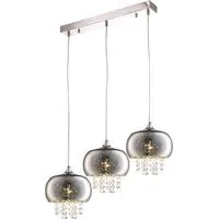 Starlight Pendant Lamp - Silver, Glass