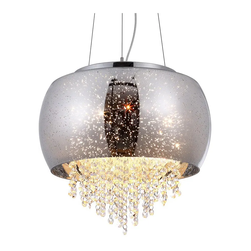 Starlight Pendant Lamp - Silver, Glass