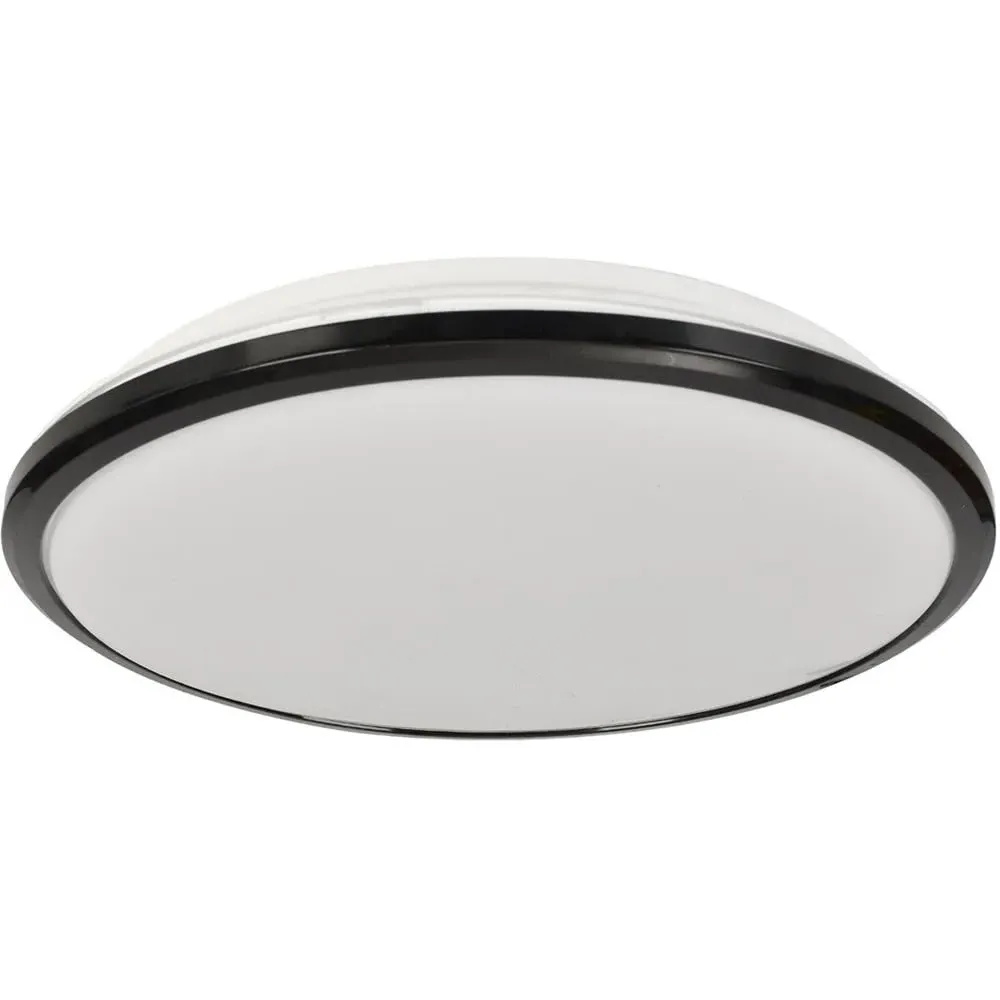 Terma Round LED Ceiling Lamp - Black