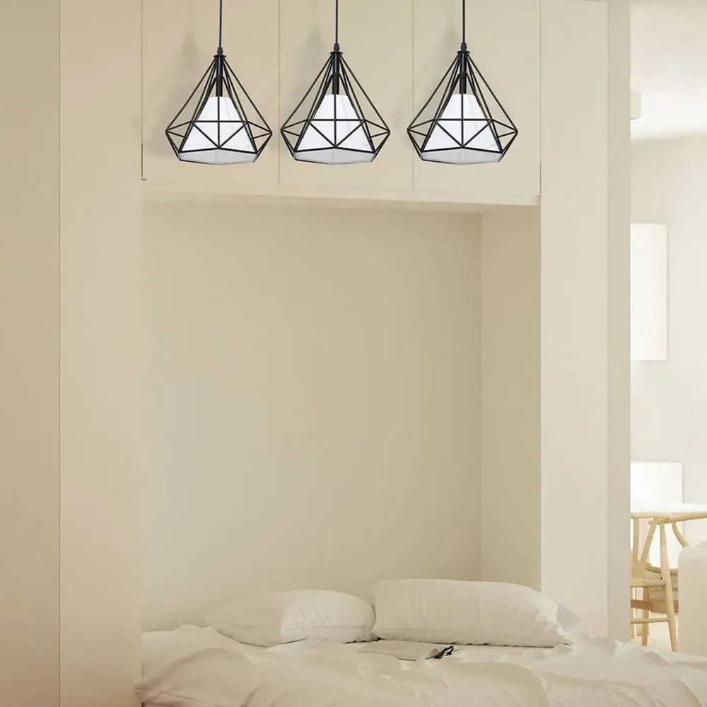 Triangolo 3 Pendant Lamp - Black