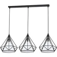 Triangolo 3 Pendant Lamp - Black