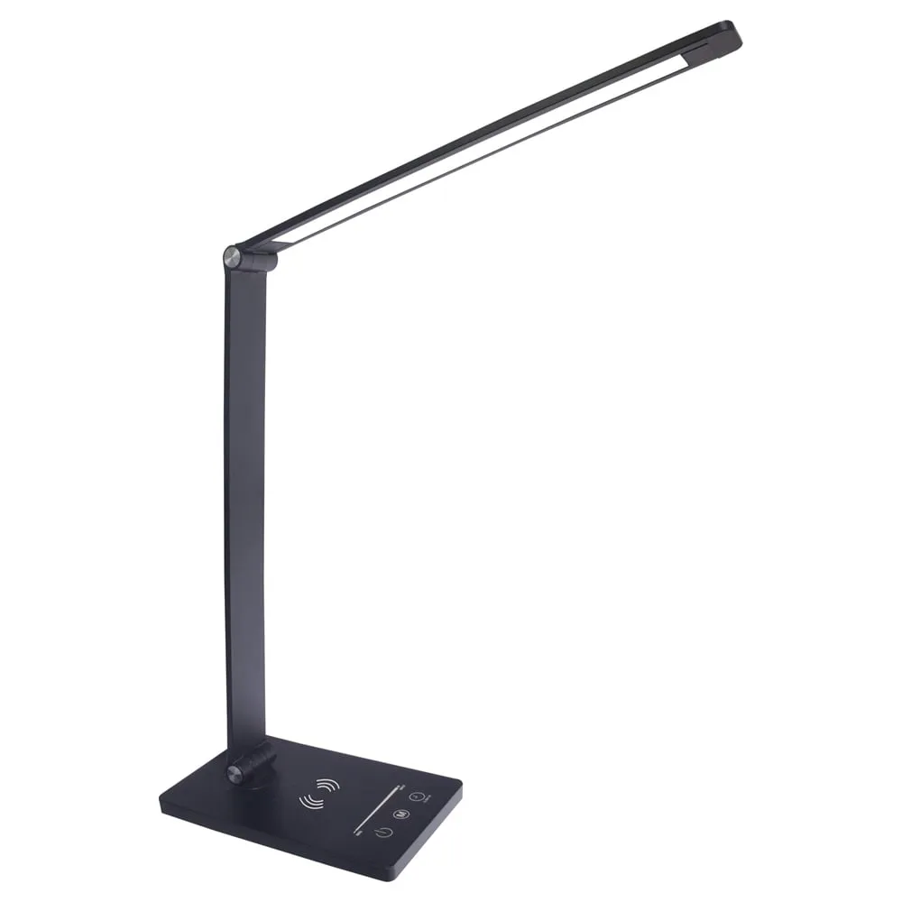 Vario Desk Lamp with Wireless Charging - Black image