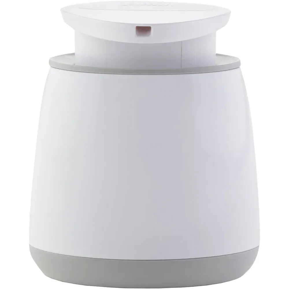 Minky Bathroom Accessory Set 4 Pack - White, Grey image