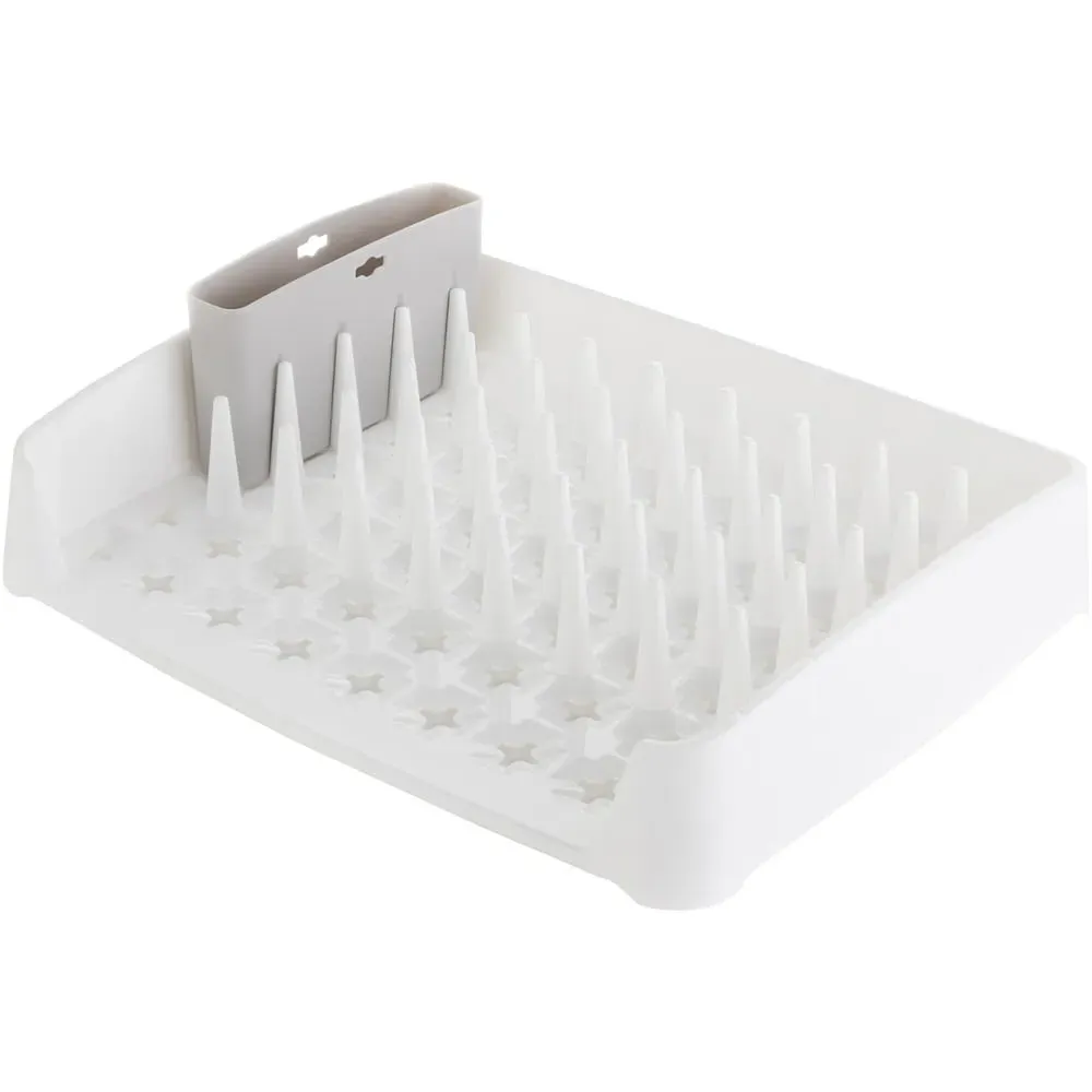 Minky Dish Rack Caddy - White, Grey image
