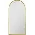 Arcus Arched Leaner Wall Mirror - Gold