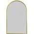 Arcus Arched Leaner Wall Mirror - Gold, Metal