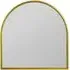 Arcus Arched Leaner Wall Mirror - Gold