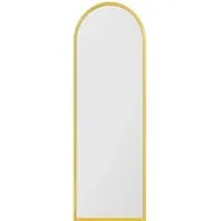 Arcus Arched Leaner Wall Mirror - Gold