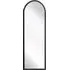 Arcus Arched Wall Mirror - Black