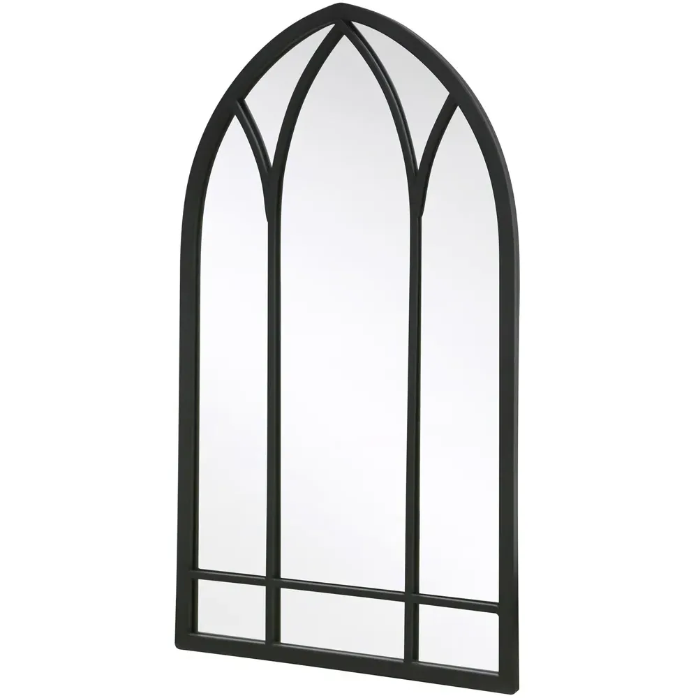 Arcus Arched Wall Mirror - Black