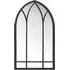 Arcus Arched Wall Mirror - Black