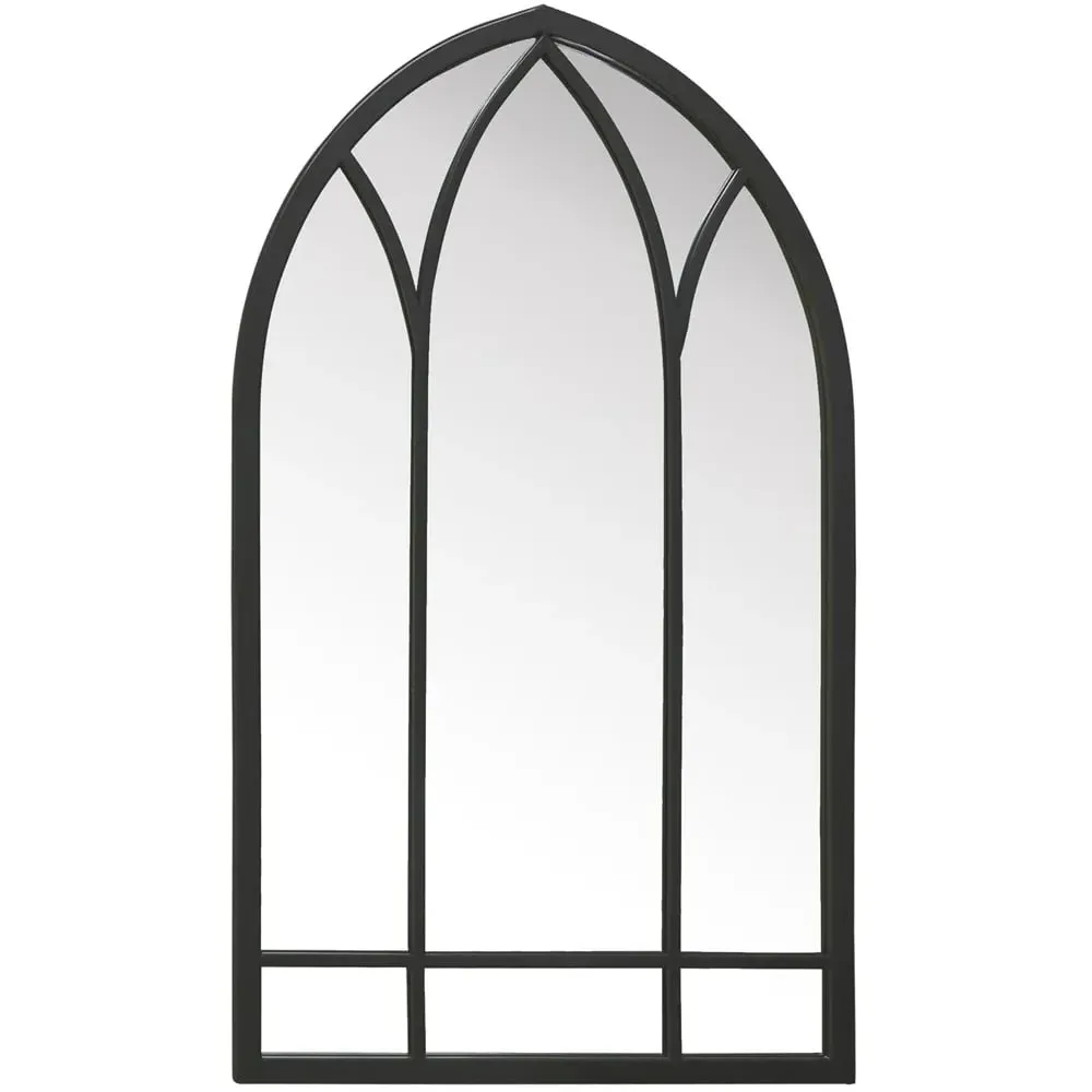 Arcus Arched Wall Mirror - Black image